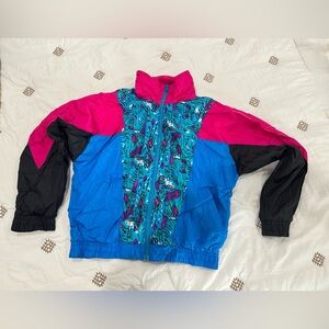 Westside Colorful Windbreaker Jacket